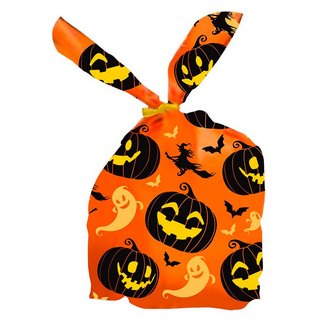 20 db Halloween Cukorkás Zsák, 22x13.5 cm