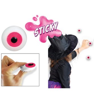 48 db Ragadós Gumi Szemgolyó Halloweenre, 2 cm