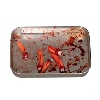 5 Darab Amputált Ujj Halloweenre