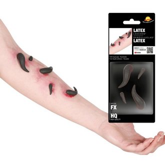 5 darab Latex Pióca Smink Kiegészítő Halloweenre
