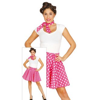 50-es Évek Pin Up Női Jelmez Szett