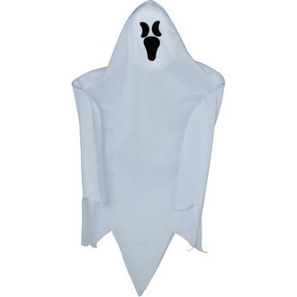 Akasztós Szellem Dekoráció Halloweenre, 45 cm