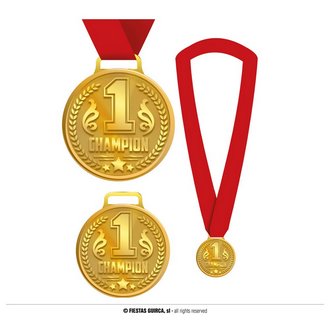 Arany Champion Medál Legénybúcsúra