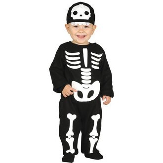 Aranyos Csontváz Jelmez Csecsemőknek Halloweenre