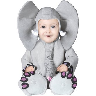 Aranyos Elefánt Csecsemő Jelmez Unisex