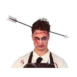 Átlyuggatott Fej Illúzió Fejpánt Halloweenre, 50 cm