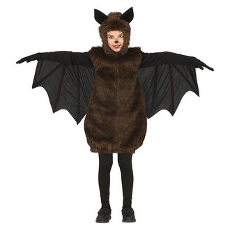 Barna Denevér Gyerek Jelmez Halloween-re
