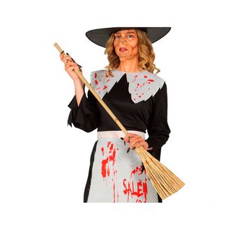 Boszorkány Seprű Halloweenre, 100 cm