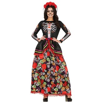 Catrina Lány Jelmez Mexikói Halottak Napjára