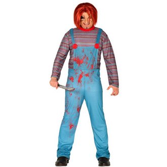 Chucky Gyilkos Baba Jelmez Fiúknak Halloweenre