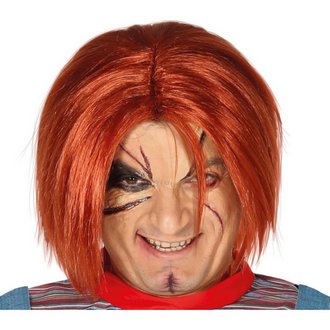Chucky Gyilkos Baba Paróka Felnőtteknek Halloweenre