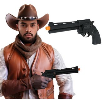 Cowboy Pisztoly Kiegészítő, 32 cm