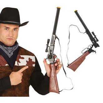 Cowboy Puska Távcsővel, 64 cm