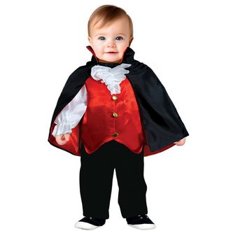 Csecsemő Vámpír Jelmez Szett Halloweenre