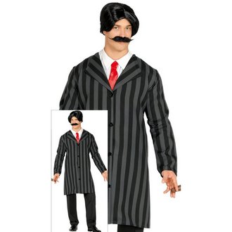 Csíkos Kabátos Szörny Férfi Jelmez Halloweenre