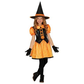 Csillogó Boszorkány Lány Jelmez Halloweenre