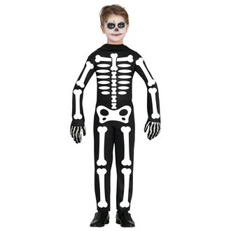 Csontváz Fiú Jelmez Halloweenre