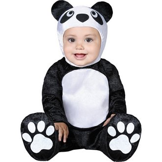 Cuki Plüss Panda Jelmez Csecsemőknek