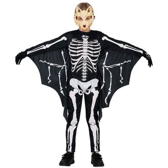 Denevér Csontváz Gyerek Jelmez Halloweenre