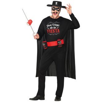 Don Diego de la Fiesta Férfi Jelmez Legénybúcsúra