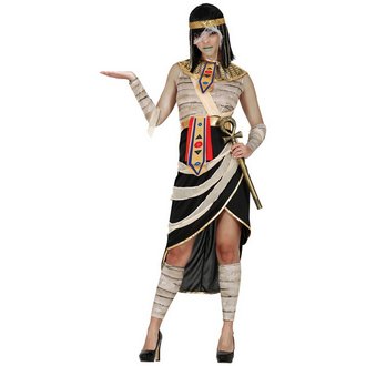 Egyiptomi Múmia Királynő Női Jelmez Halloweenre