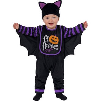 Első Halloween Denevér Jelmez Csecsemőknek