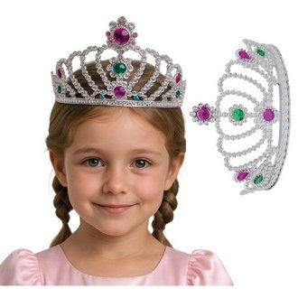 Ezüst Hercegnő Tiara Lányoknak