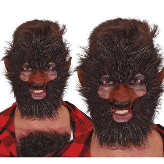 Farkasember Arc Szett Férfiaknak Halloweenre