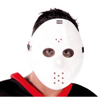 Fehér Hoki Maszk Felnőtteknek Halloweenre
