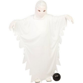 Fehér Szellem Jelmez Fiúknak Halloweenre
