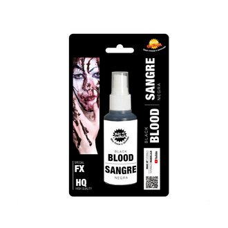 Fekete Alvadt Vér Spray Halloweenre,  60 ml