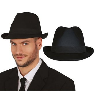 Fekete Gangster Kalap Felnőtteknek, 20-as évek Tematikájú Partira