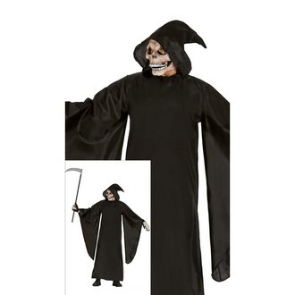 Fekete Kaszás Férfi Jelmez Halloweenre