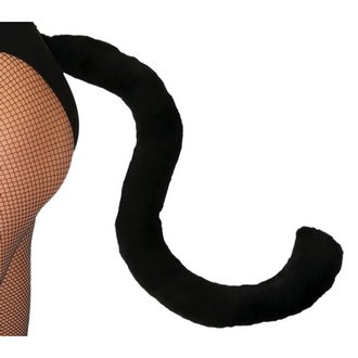 Fekete Macskafarok Női Kiegészítő, 50 cm