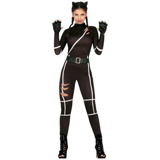 Fekete Macskanő Női Jelmez Halloweenre