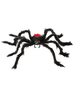 Fekete Özvegy Pók Dekoráció - 75 cm
