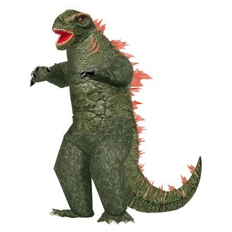 Felfújható Mutáns Dinoszaurusz Jelmez Felnőtt Unisexnek