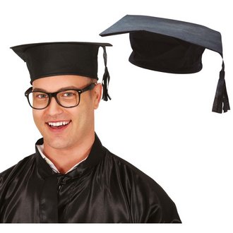 Felnőtt Unisex Ballagási Sapka Bojttal