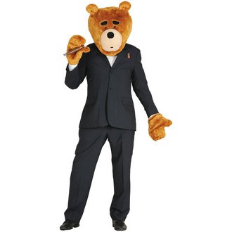 Felnőtt Unisex Medve Jelmez Kiegészítő Szett