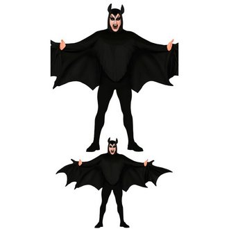 Férfi Denevér Jelmez Halloweenre