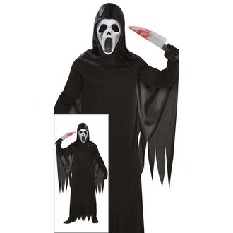 Férfi Szellem Gyilkos Jelmez Halloweenre