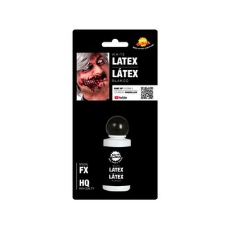 Folyékony Latex Smink Halloweenre, Fehér, 28 ml