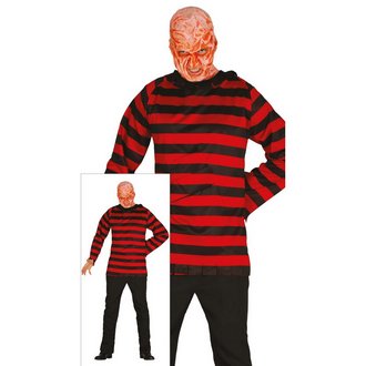 Freddy Krueger Férfi Jelmez Ing Halloweenre