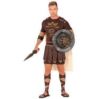 Római Gladiátor Férfi Jelmez Köpennyel