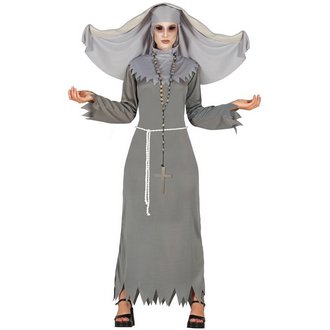 Gonosz Apáca Női Jelmez Halloweenre