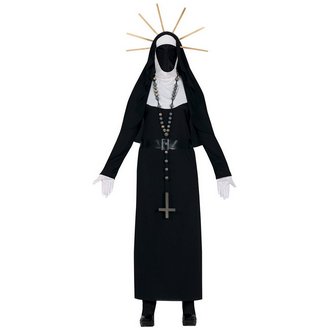 Halál Apáca Női Jelmez Halloweenre