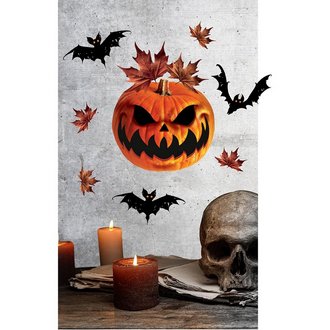 Halloween Fali Matrica Dekoráció, 25x70 cm