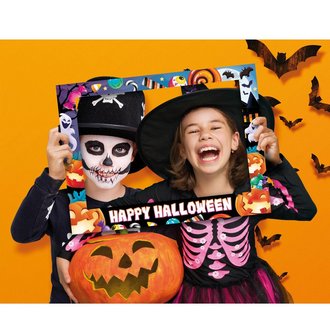 Halloween Fotókeret Szett Halloweenre, 12 db, 80x60 cm