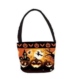 Halloween Kosár Tökökkel, 30x15 cm