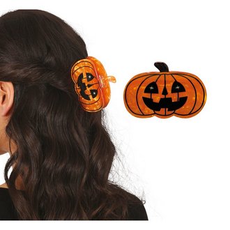 Halloween Tök Hajcsat, 6.5 cm